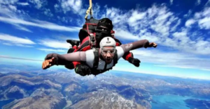 sky diving- top 10 adventures activities in New Zealam=nf