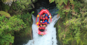 white water rafting- top 10 adventure activities in New Zealand